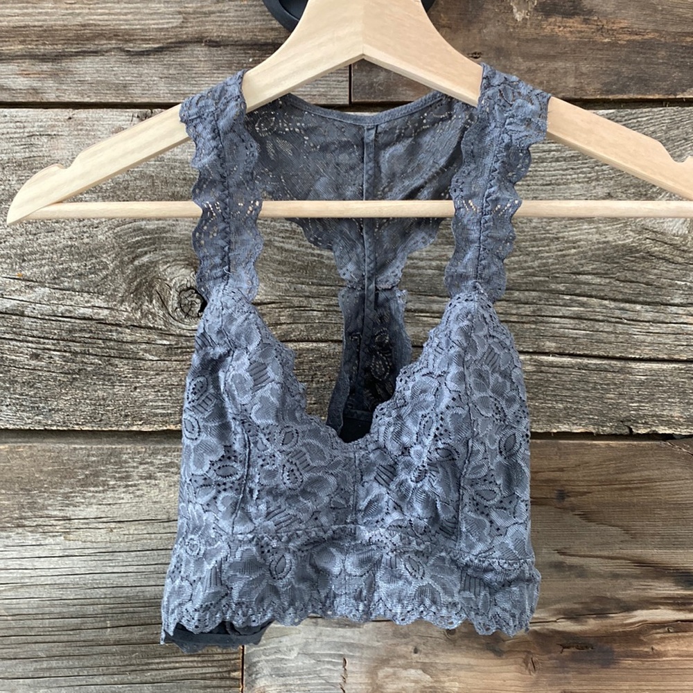 Charcoal bralette